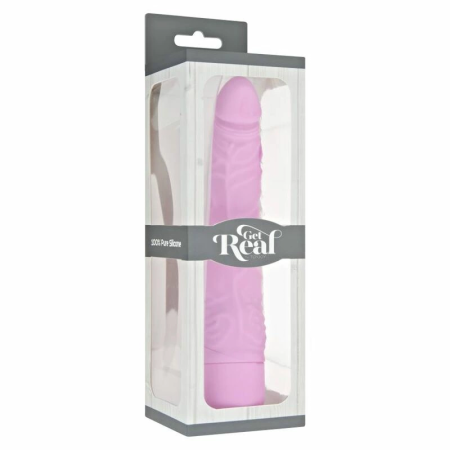 Get Real Classic Slim Vibe Pink - Slimline Silicone Intimate Massager