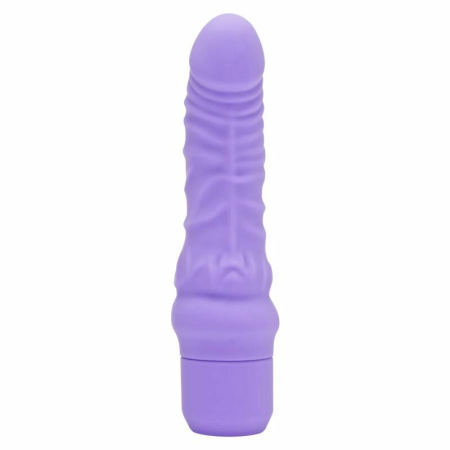 Get Real Mini Classic Curved Vibrator Purple - Ergonomic Silicone Design