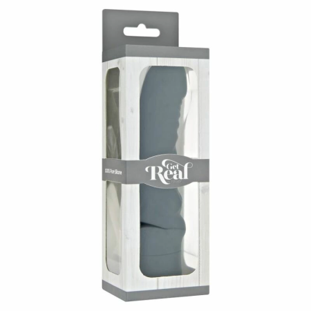 Get Real Mini Classic G-Spot Vibrator Black - Ergonomic Silicone Model