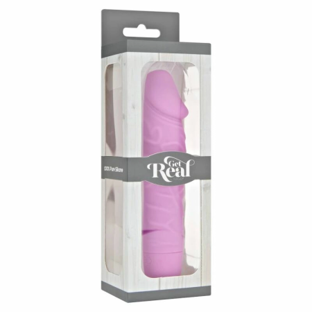 Get Real Mini Classic Vibrator Pink - Compact Silicone Multi-Speed Model