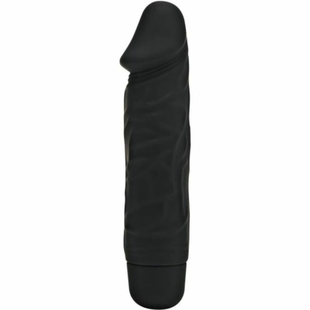 Get Real Mini Classic Vibrator Black - Compact Multi-Speed Silicone Model