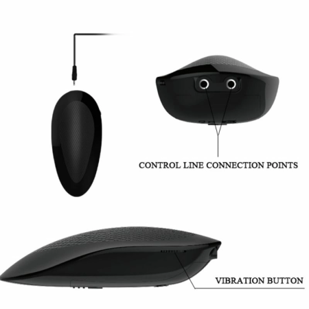 Baile Oliver Multi-Speed Vibrating Silicone Model with Suction Cup 20 cm