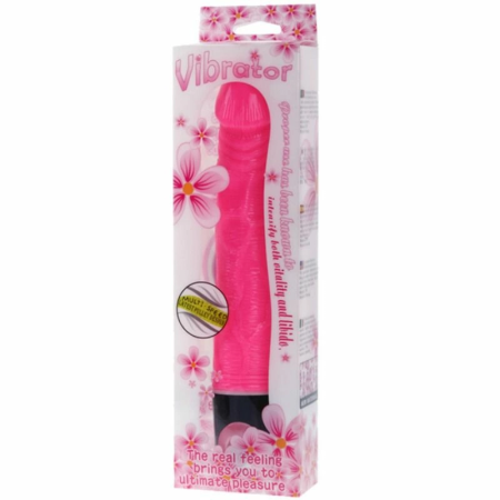 Baile Multispeed Intimate Machine 21.5 cm Pink TPR Textured Surface