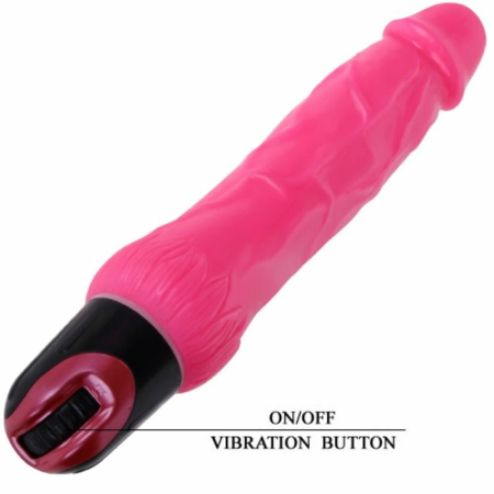 Baile Daaply Pleasure Multispeed Vibrating Device Pink TPR 20cm