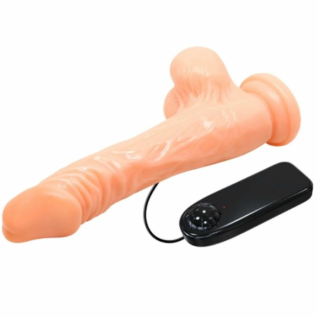 Baile Ultra-Realistic Vibrating Model with Remote, PVC, Suction Cup, 22 cm