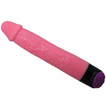 Baile Colorful Vibe Pink 23.3cm - Flexible Vibrating Model, Multi-Speed