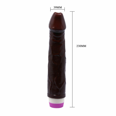 Baile Waves of Pleasure Multi-Speed Intimate Device 23cm Brown PVC