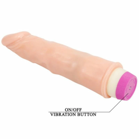 Baile Waves of Pleasure Intimate Device 21.5cm, Multispeed, Flesh Tone
