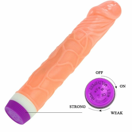 Baile Waves of Pleasure Vibrating Intimate Device 22.5cm Natural
