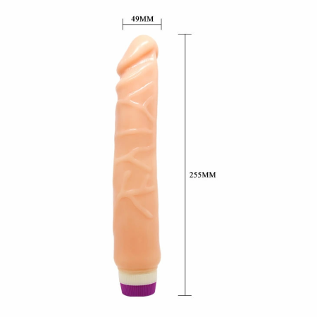 Baile Waves of Pleasure Intimate Vibrating System 25.5cm Natural