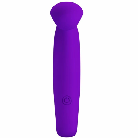 Pretty Love Gorgon Purple USB Finger Stimulator, 10 Modes, Silicone