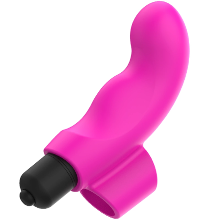 OHMAMA Neon Pink Finger Vibe Xmas Edition, Waterproof, 90x43mm