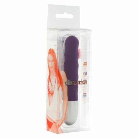 Seven Creations Discretion Lilac Compact Vibrating Massager 8cm Waterproof