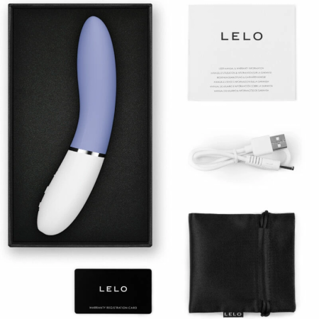 LELO LIV 3 Blue Intimate Wellness Device App-Controlled Silicone 169mm