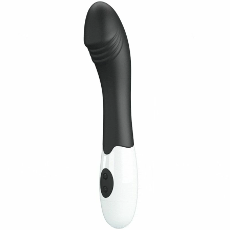 Pretty Love Elemental G-Spot Vibrator 30 Modes Black Silicone 21cm