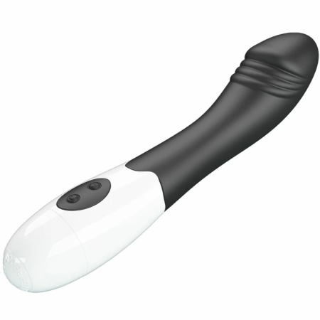 Pretty Love Elemental G-Spot Vibrator 30 Modes Black Silicone 21cm