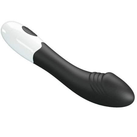 Pretty Love Elemental G-Spot Vibrator 30 Modes Black Silicone 21cm