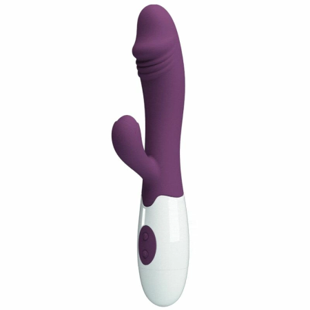 Pretty Love Snappy Dual-Action Vibrating Device - Purple, 30 Modes