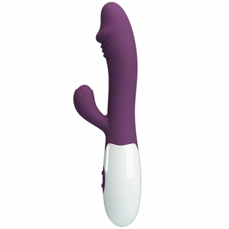 Pretty Love Snappy Dual-Action Vibrating Device - Purple, 30 Modes