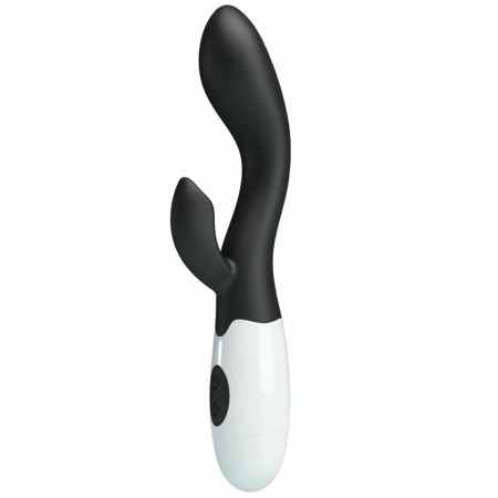 Pretty Love Brighty Black - Dual Motor G-Spot & External Stimulator, 30 Modes