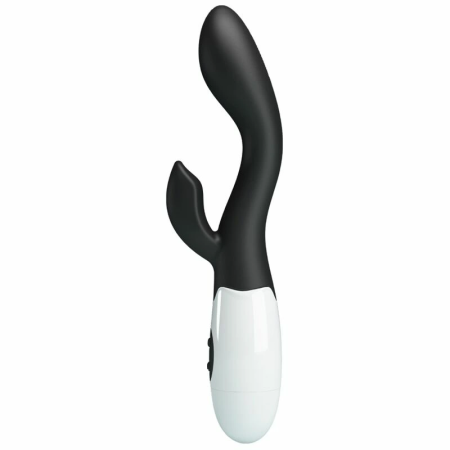 Pretty Love Brighty Black - Dual Motor G-Spot & External Stimulator, 30 Modes