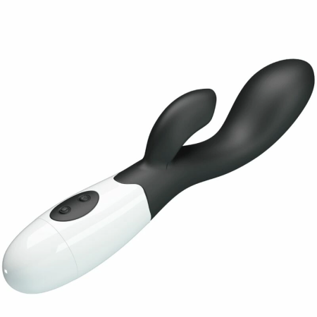 Pretty Love Brighty Black - Dual Motor G-Spot & External Stimulator, 30 Modes