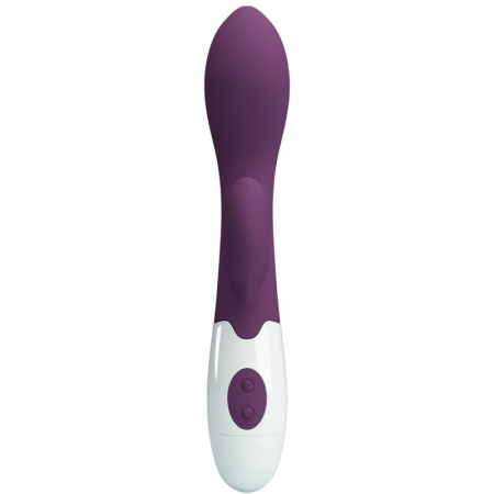 Pretty Love Brighty Dual Vibrating System Silicone Purple 210mm