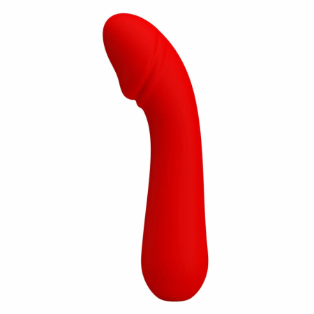 Pretty Love Cetus Red Rechargeable Flexible System Silicone Massager 150mm