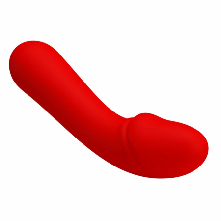 Pretty Love Cetus Red Rechargeable Flexible System Silicone Massager 150mm