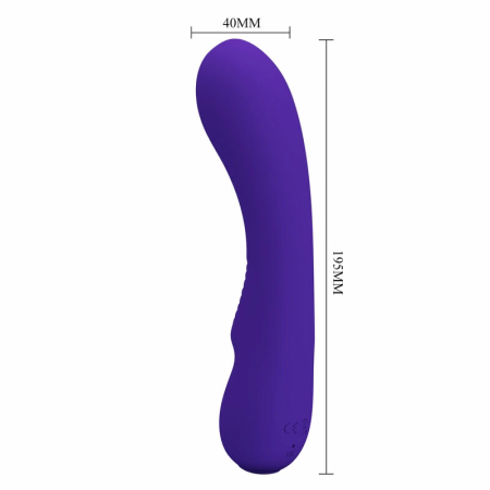 Pretty Love Prescott Flexible Rechargeable Vibrating Device Purple 19cm