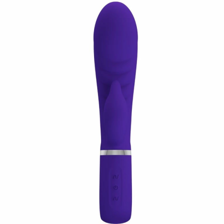 Pretty Love Prescott Intimate Dual-Action Vibrator Purple Silicone