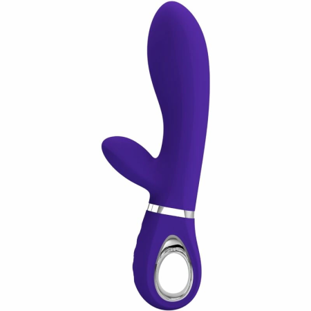 Pretty Love Thomas Multi-Function Silicone Vibrator Purple 7 Modes