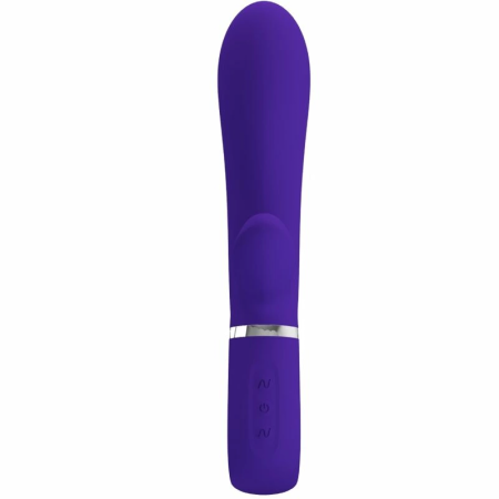 Pretty Love Thomas Multi-Function Silicone Vibrator Purple 7 Modes