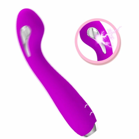 Pretty Love Hector Rechargeable Vibrating & Electro System Purple