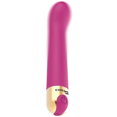 COVERME G-Spot 10-Mode Intimate Massager, Soft Silicone, USB, Waterproof
