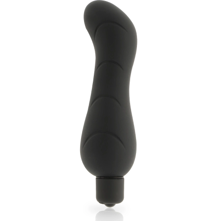 Dolce Vita G-Spot Intimate Device Black Silicone 7-Mode Compact 122mm