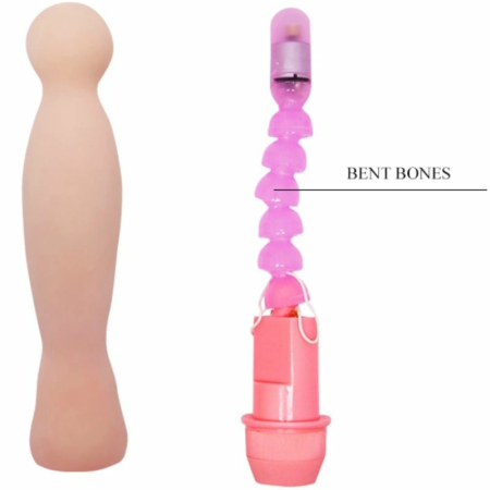 Baile Flexi Vibe Sensual Spine Intimate Massager 22 cm Flexible Design