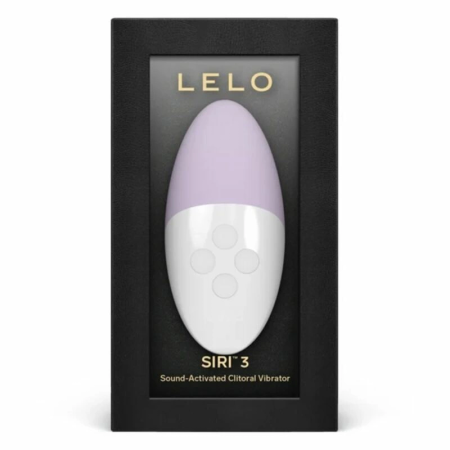 LELO SIRI 3 Intimate Sound-Responsive Massager Calm Lavender 96mm