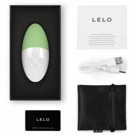 LELO SIRI 3 SoundSense Intimate Massager Pistachio Cream 96mm