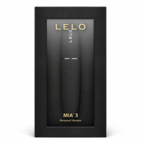 LELO MIA 3 Compact Personal Vibrating Device Black 22x22x111mm