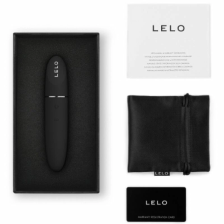 LELO MIA 3 Compact Personal Vibrating Device Black 22x22x111mm