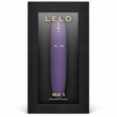 LELO MIA 3 Compact Personal Massager Purple - Travel-Friendly Design