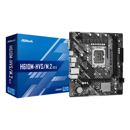 ASRock H610M-HVS/M.2 R2.0 pagrindinė plokštė