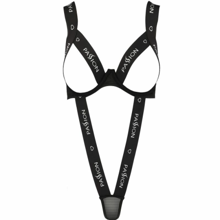 Passion Kyouka Teddy Black L/XL - Elegant Mesh Bodysuit