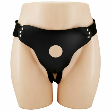 Pretty Love Love Spell Adjustable Strap Harness Black, Universal Size