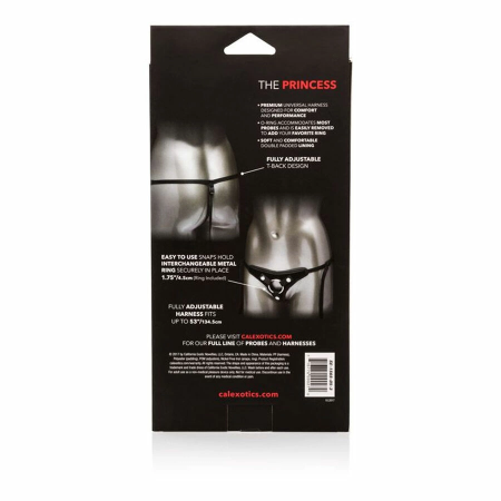 CalExotics Her Royal Harness Princess Adjustable Velvet Strap System