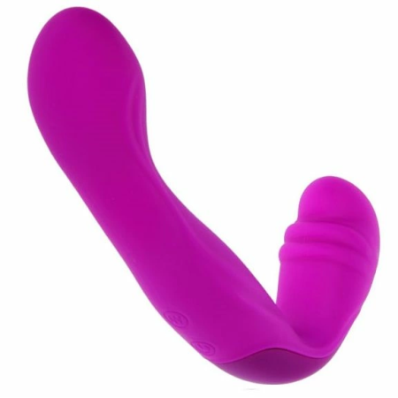 Pretty Love Beau Intimate Dual-Ended Harness Lilac Rechargeable Silicone
