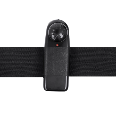 Harness Attraction Emmett Vibrating Strap-On System 16.5cm x 3.7cm Black