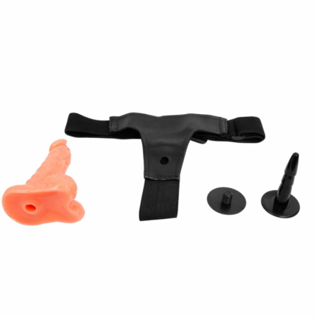 Baile Adjustable Intimate Strap System with Anatomical Element 15.5 cm Beige