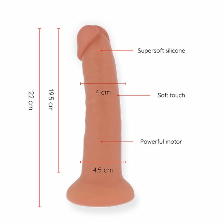 ONINDER Bogota Large Intimate System 22 cm 9-Speed App-Enabled Silicone